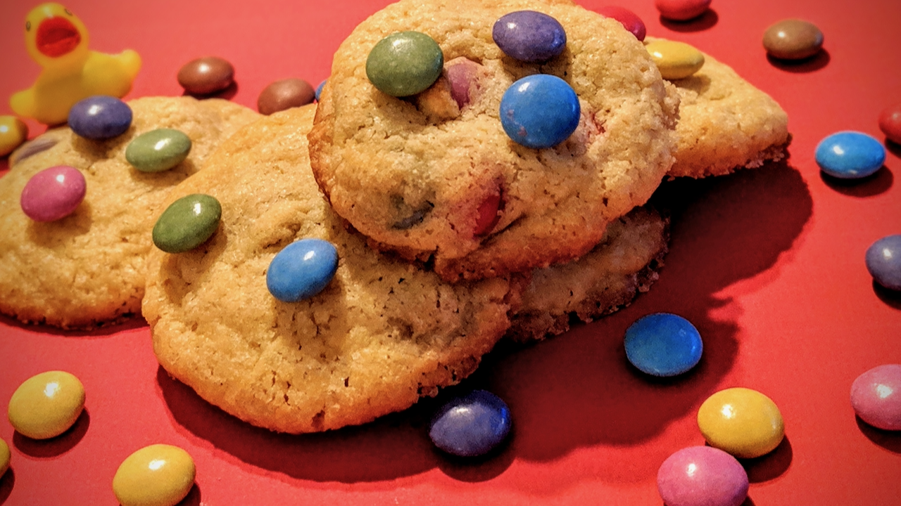 Smartie Cookies